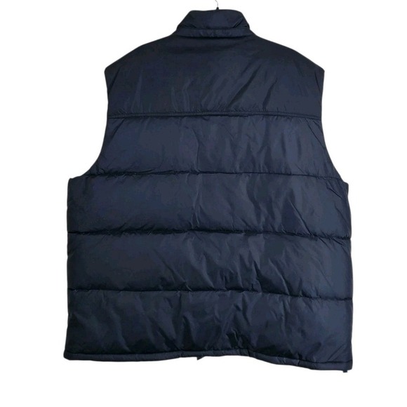Starter Down Feather Puffer Vest Jacket Mens 2XL 50/52 Black Zip Up Winter - Picture 11 of 11